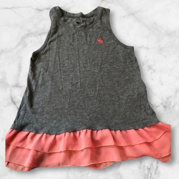 ABERCROMBIE KIDS EUC GIRLS TANK TOP SHIRT SLEEVELESS SIZE 9 10 - Picture 1 of 5